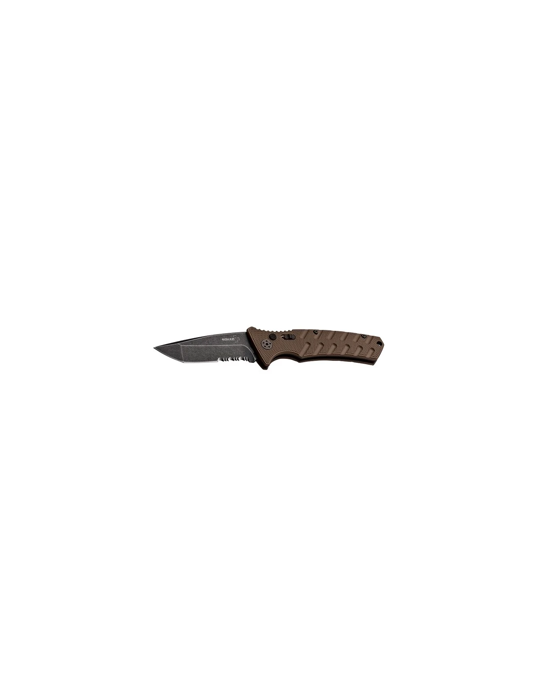 Couteau Automatique Boker Plus Strike Coyote Tanto 3 Couteau Automatique Boker Plus Strike Coyote Tanto